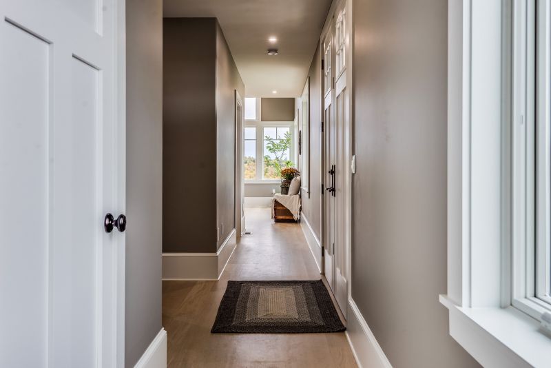 Hallway with Accent Wall